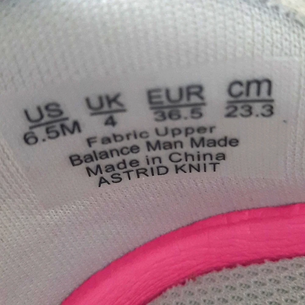 Ryka Astrid Knit Womens Shoes Size 6.5 M White Sneakers Surround Fit Stretch - Picture 9 of 13